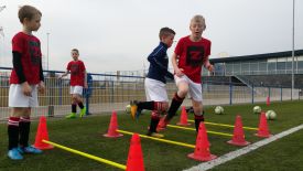 De Voetbalschool is weer begonnen