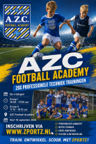 START AZC FOOTBALL ACADEMY bij z.v.v. AZC op vrijdag 18 september 2026