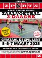 GIGA Vroeg boek korting Luxe zaalvoetbal 3-daagse De Spil Lent 5-6-7 maart 2025 1