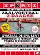 2 luxe zaalvoetbal dagen 19 en 20 februari in de Spil Lent carnaval vakantie 2026 1